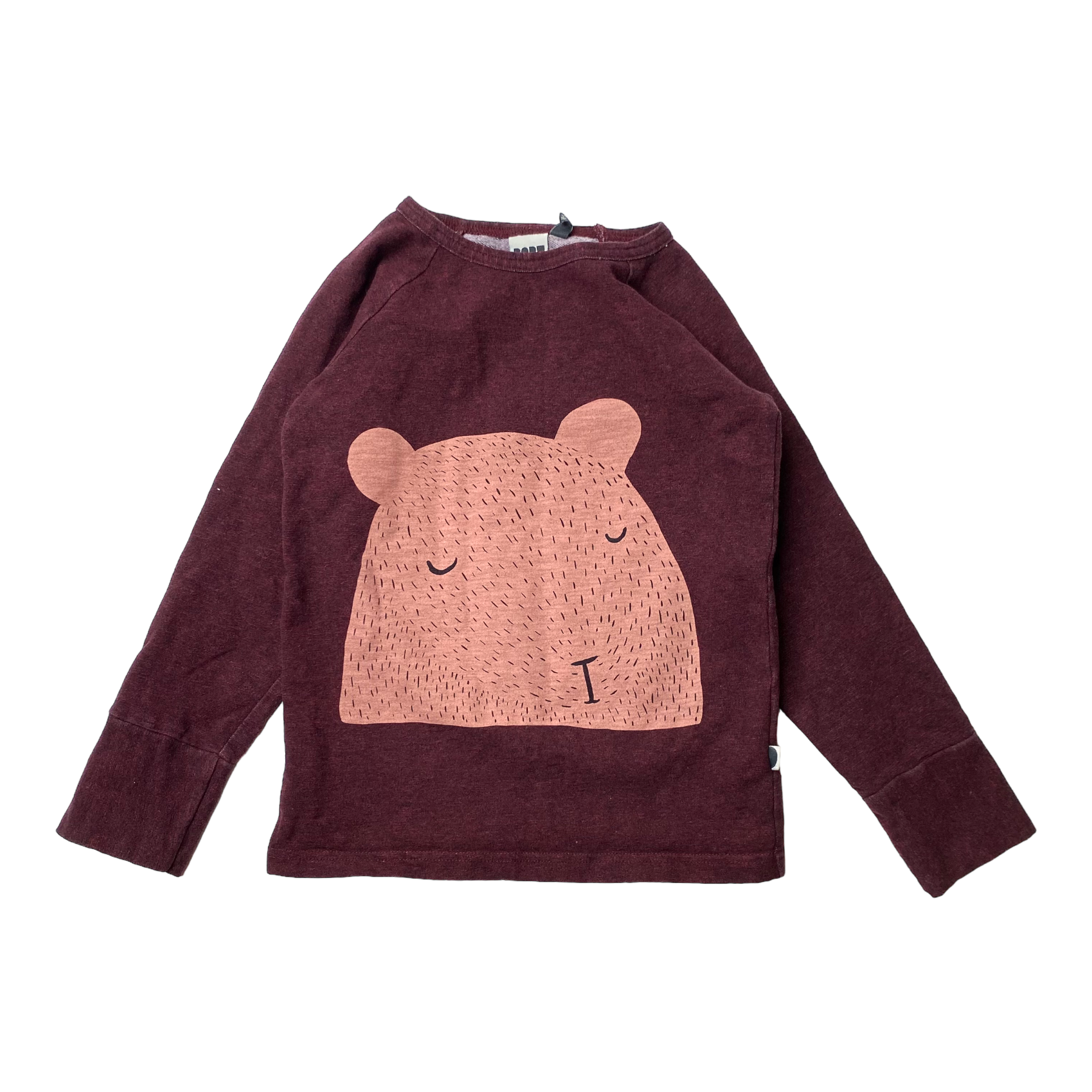 Papu sweatshirt, bear | 110/116cm
