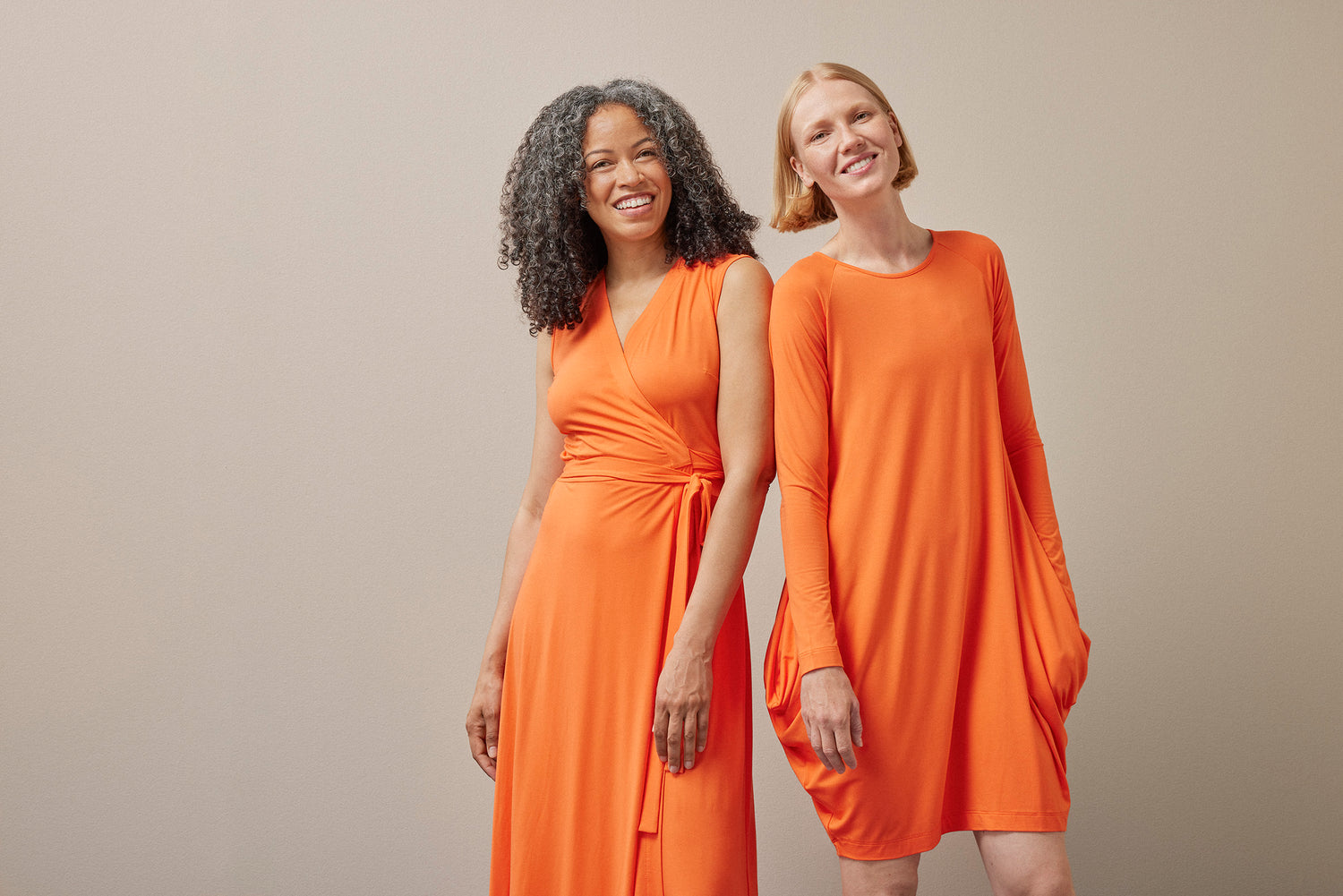 HIHATON WRAP -mekko, Glow Orange