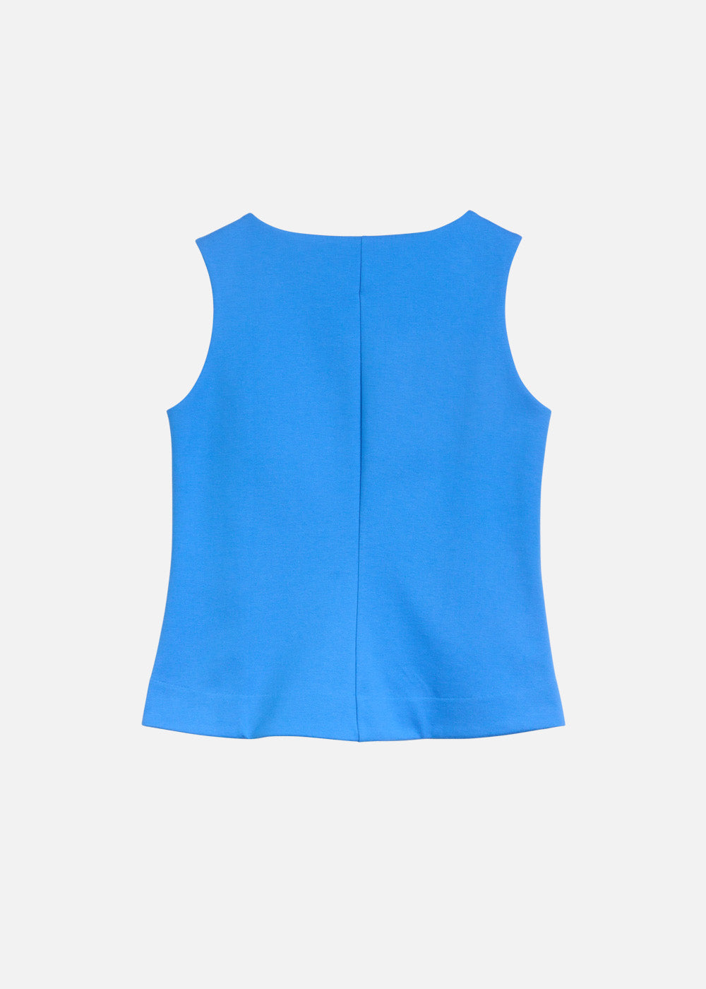 BOAT NECK TOP, Bright Blue