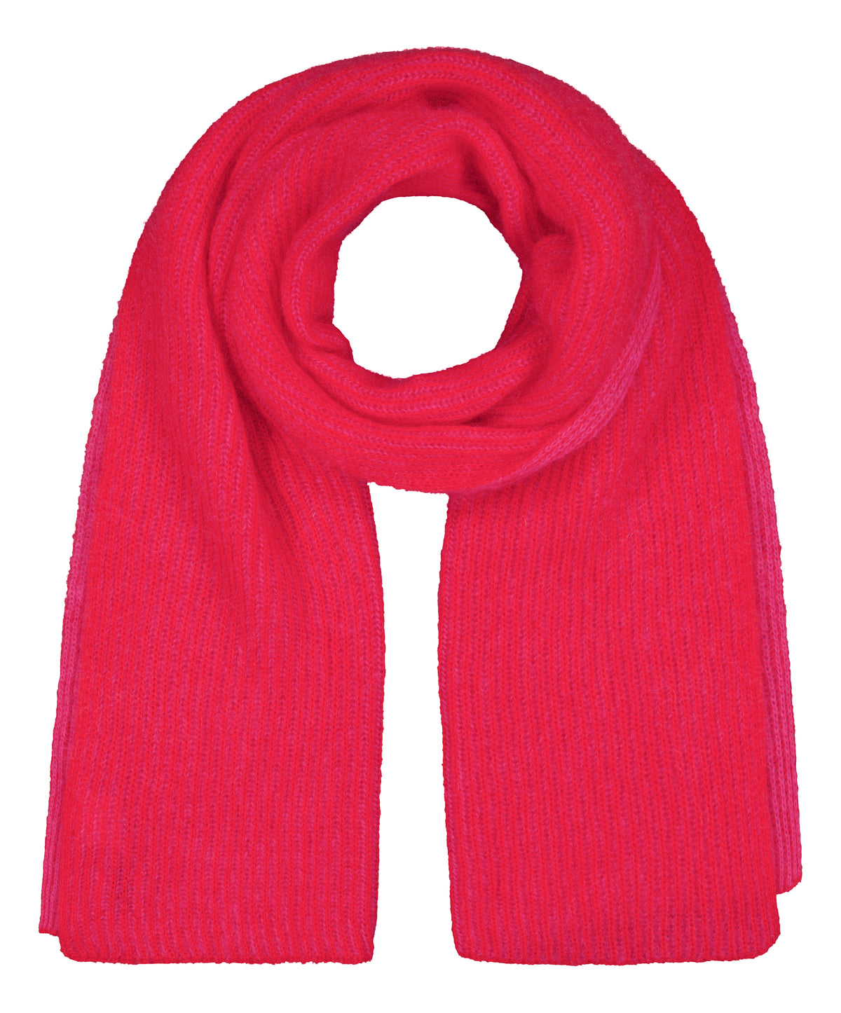 HUSH scarf, red/pink