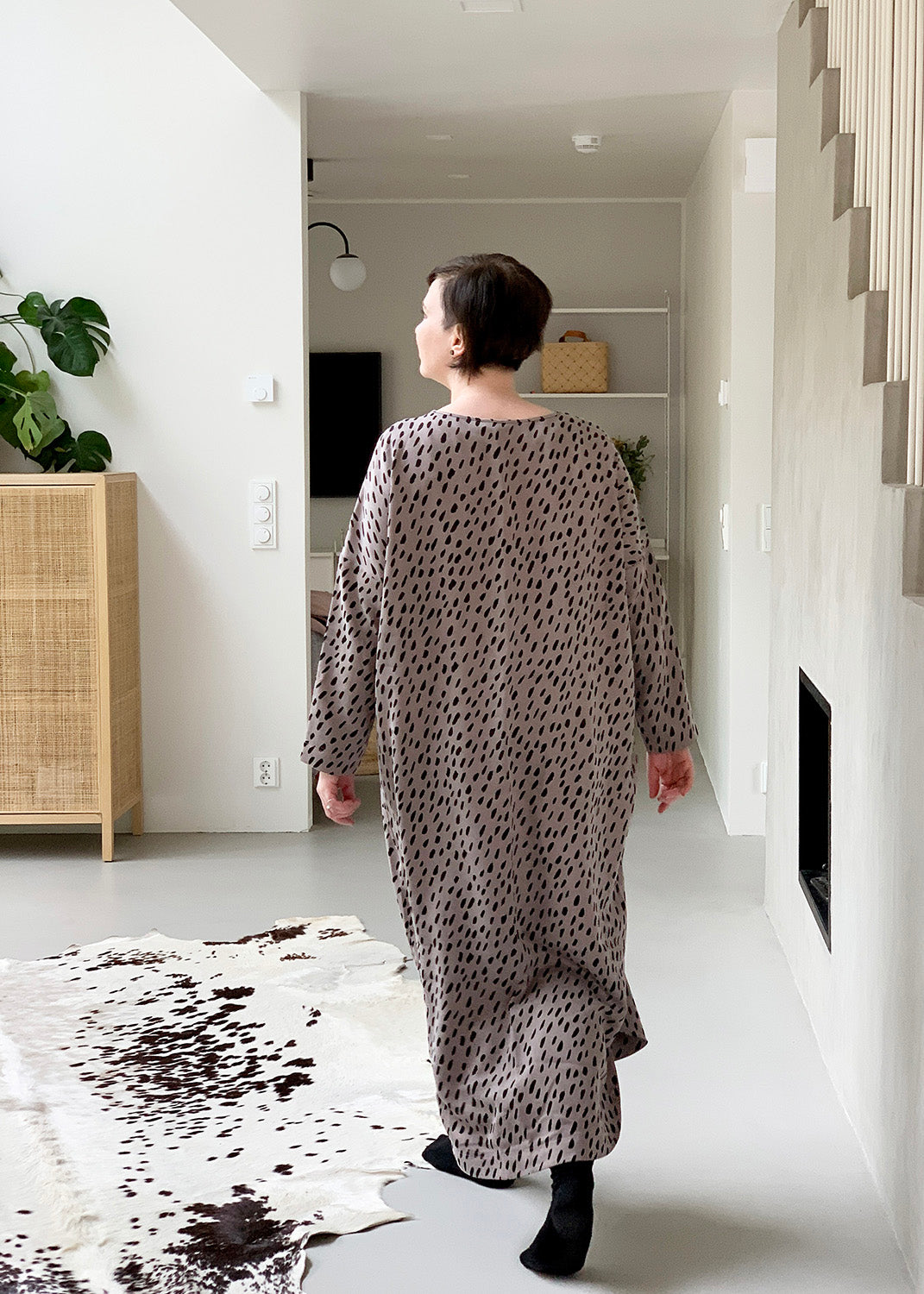 ROUND HEM CAFTAN -mekko, Grain, naisten