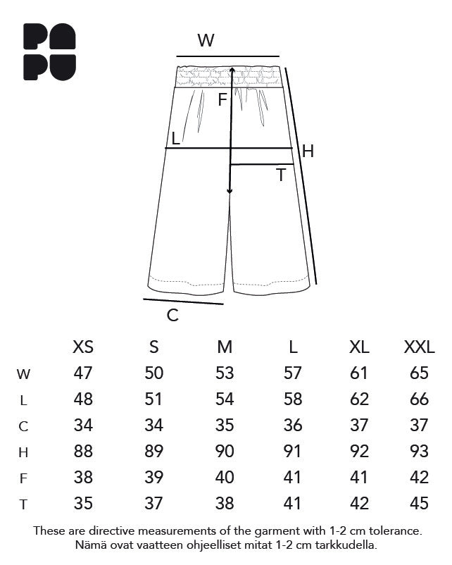 CULOTTES-pellavahousut, Golden Green, naisten