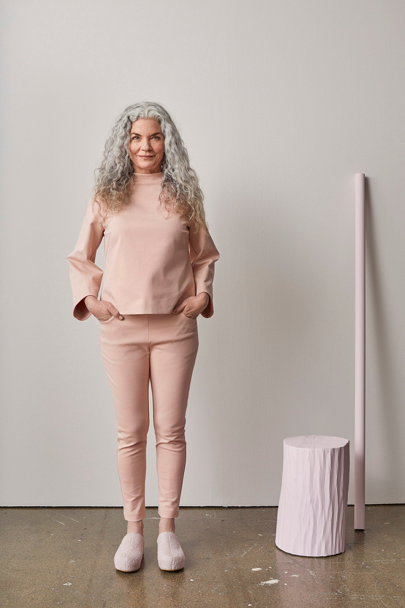 TREGGINGS-housut, Misty Pink