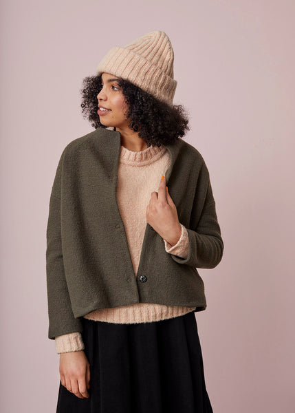 GIANT-pipo, Fluffy knit, Nude, naisten