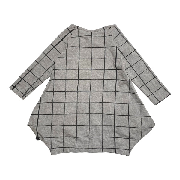 Papu kanto dress, grey | 86/92cm