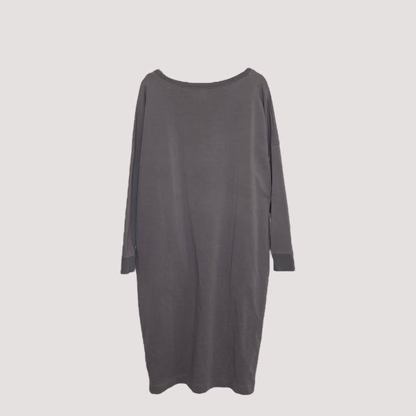 giant split dress, grey | woman M
