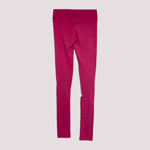 patch leggings, pink | woman XS
