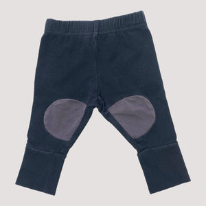 patch leggings, black/grey | 50/56cm