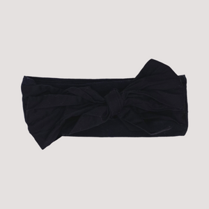 bow headband, black | 46/50cm