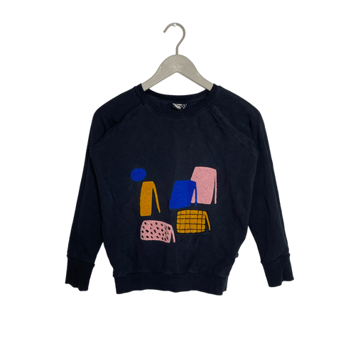 Papu sweatshirt, abstract | 134/140cm