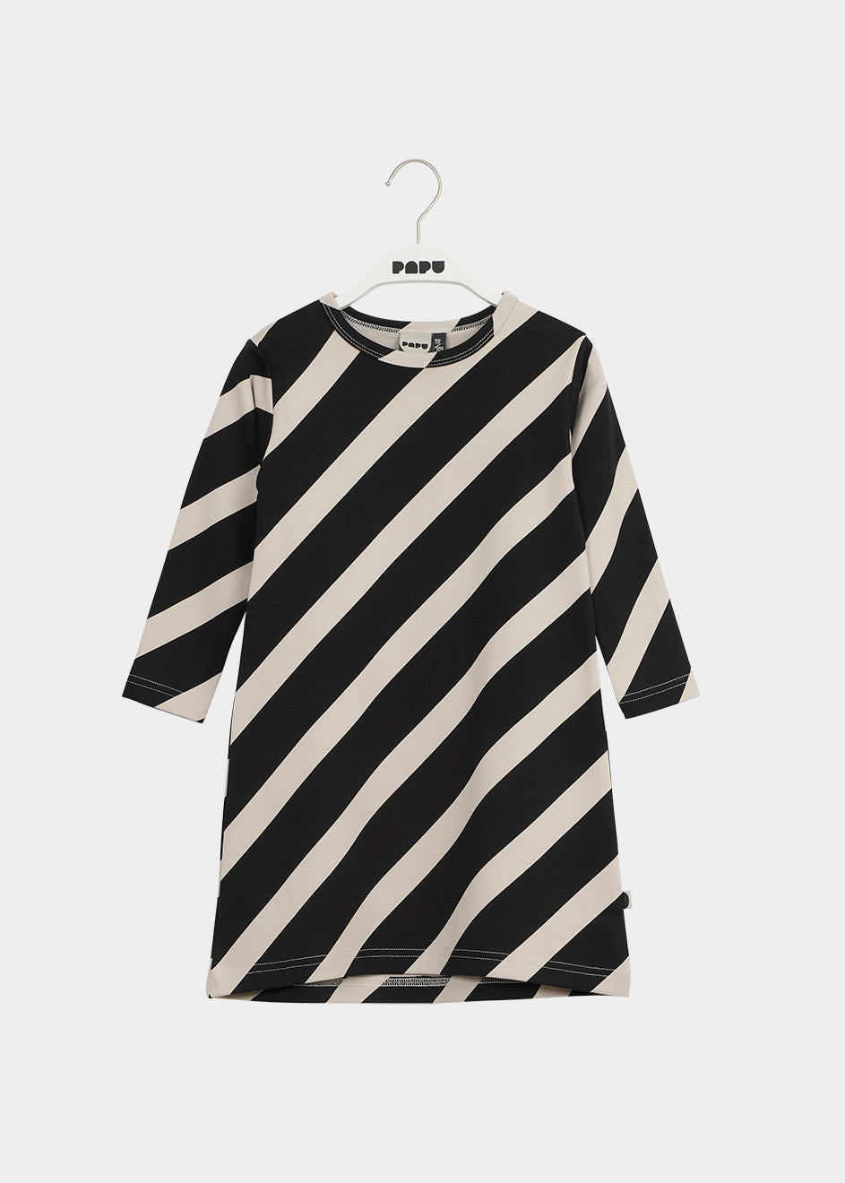 MELLOW-mekko, Huge Stripe, Black/Canvas Grey